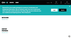 Desktop Screenshot of channelx.org